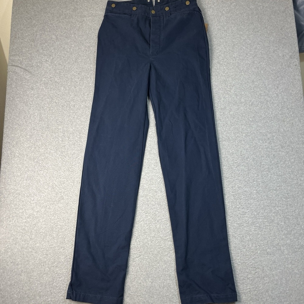Scully Pants Mens 31x36 Blue Canvas Rangewear Rodea Cowboy Buckle Back NWT